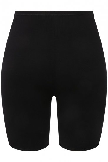 Ulla Popken 716595 Bokserki 3 szt. Czarna - Majtki - 