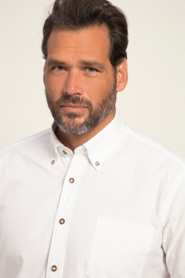 JP1880 Shirt Modern Fit Traditional Stag Horn White - Koszule - Koszule 2XL-10XL