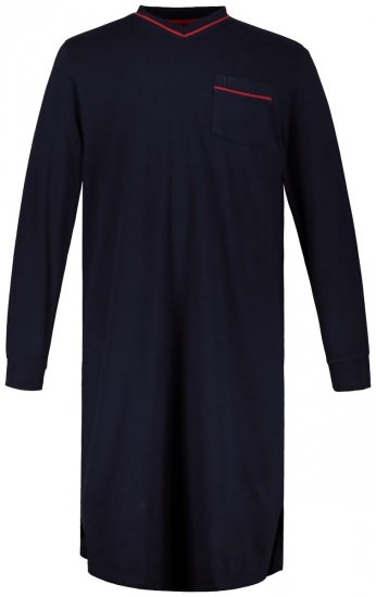 JP1880 721331 Koszula nocna z długim rękawem Granatowa - Bielizna & stroje kąpielowe - Bielizna & Stroje kąpielowe 2XL-8XL