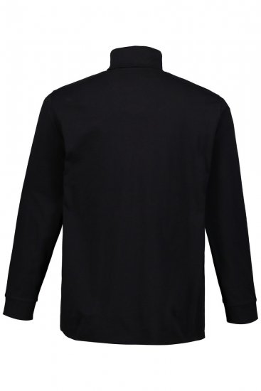 JP1880 723303 Golf z długim rękawem Czarna - Bluzy & bluzy z kapturem - Bluzy & Bluzy z kapturem 2XL-12XL