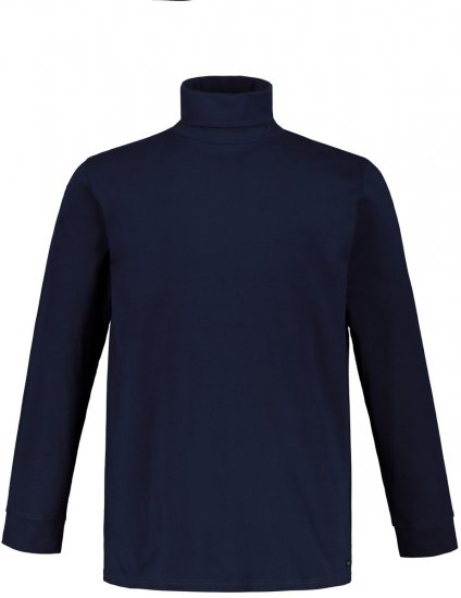 JP1880 723303 Golf z długim rękawem Granatowa - Bluzy & bluzy z kapturem - Bluzy & Bluzy z kapturem 2XL-12XL
