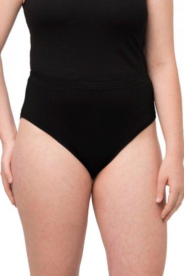 Ulla Popken 723498 Majtki 2 szt. Czarna - Majtki - 