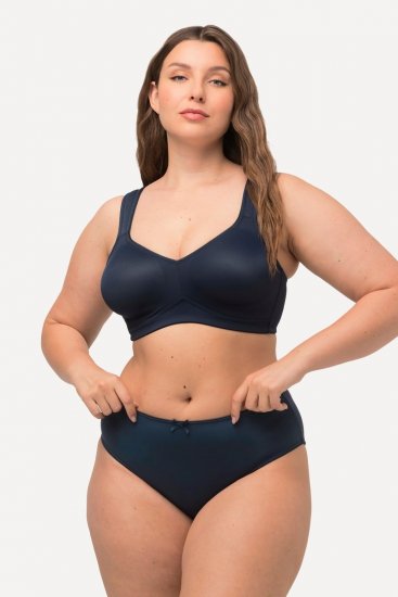 Ulla Popken 781658 Majtki 2 szt. Granatowa - Majtki - 