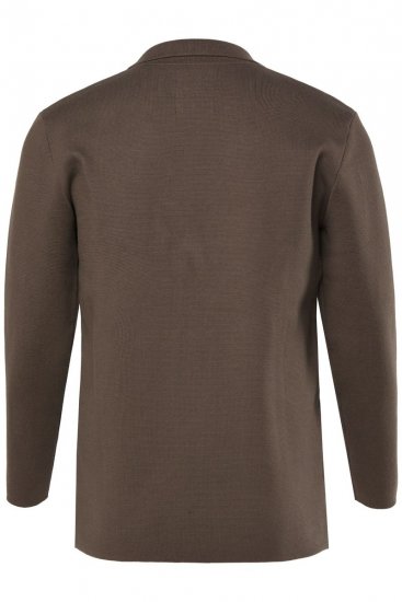 JP1880 Milano Flexnamic Marynarka z dzianiny Khaki brązowa - Garnitury - Garnitury dużych rozmiarach