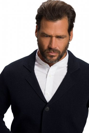JP1880 Jacket Business Flexnamic Milano Navy - Garnitury - Garnitury dużych rozmiarach