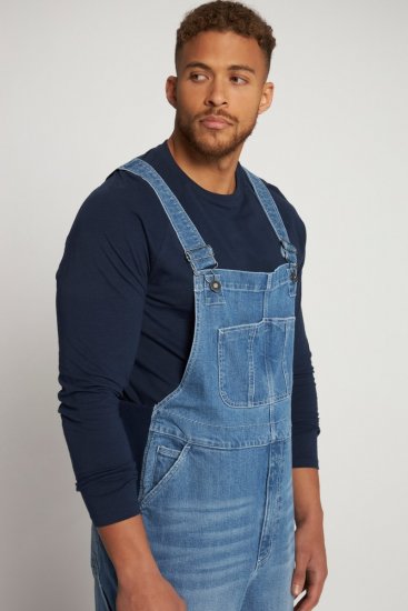 JP1880 Dungarees Denim Adjustable Straps Blue - Dżinsy & spodnie - Dżinsy i Spodnie - W40-W70
