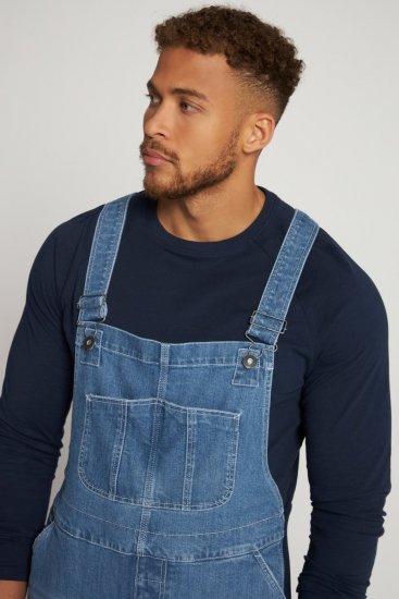 JP1880 Dungarees Denim Adjustable Straps Blue - Dżinsy & spodnie - Dżinsy i Spodnie - W40-W70