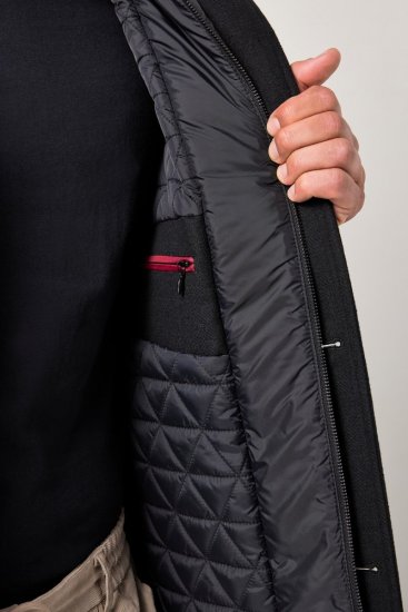 JP1880 Jacket Water-repellent Warm Black - Kurtki Męskie Duże Rozmiary - Kurtki Duże rozmiary 2XL-8XL
