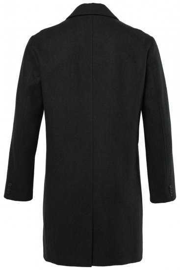 JP1880 795116 Wodoodporny Płaszcz wełniany Oliwkowy - Kurtki Męskie Duże Rozmiary - Kurtki Duże rozmiary 2XL-8XL