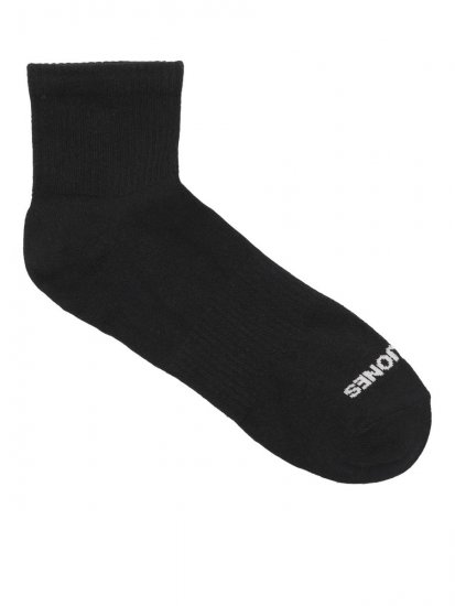 Jack & Jones Luca Skarpety tenisowe Czarna 3-pack - Bielizna & stroje kąpielowe - Bielizna & Stroje kąpielowe 2XL-8XL