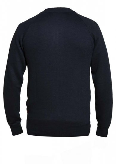 D555 Tanner Sweater Navy - Bluzy & bluzy z kapturem - Bluzy & Bluzy z kapturem 2XL-12XL