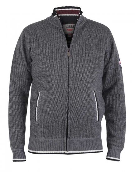 D555 Blyford Jumper With Bonded Fleece Lining And Pocket - Bluzy & bluzy z kapturem - Bluzy & Bluzy z kapturem 2XL-12XL