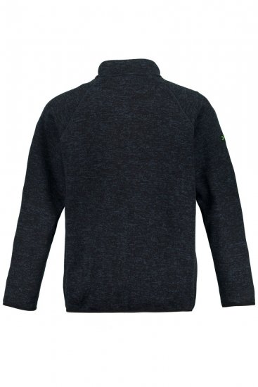 Jay-Pi 802394 Kurtka z dzianiny polarowej Granatowa - Kurtki Męskie Duże Rozmiary - Kurtki Duże rozmiary 2XL-8XL