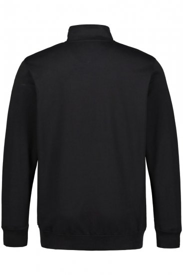 JP1880 802933 Dres z bluzą i spodniami Czarna - Dresy - Dresy męskie duże rozmiary