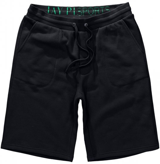 Jay-Pi 804151 Spodenki dresowe Czarna - Dresy & spodenki dresowe - Dresy & Spodnie Dresowe 2XL-12XL