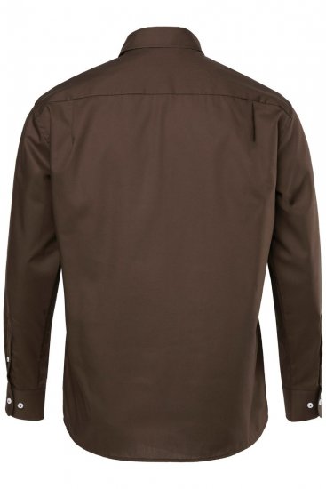 JP1880 Shirt Business Long Sleeve Brown - Koszule - Koszule 2XL-10XL