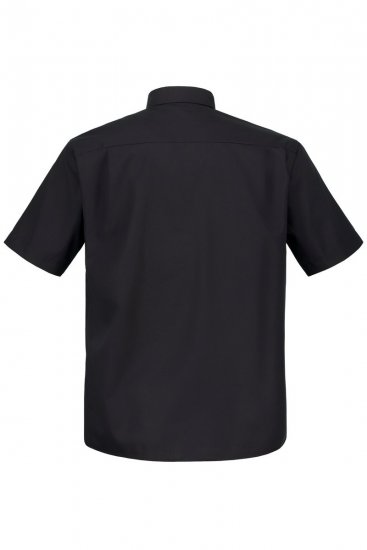 JP1880 804891 Koszula z krótkim rękawem Czarna - Koszule - Koszule 2XL-10XL