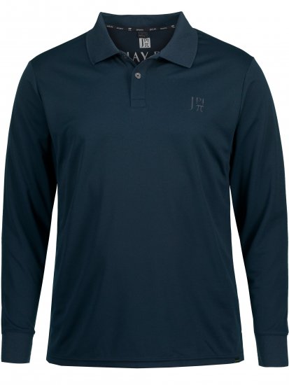 JP1880 Jay-Pi QuickDry Long Sleeve Golf Polo Shirt Navy Blue - Odzież sportowa - Odzież sportowa 2XL-10XL