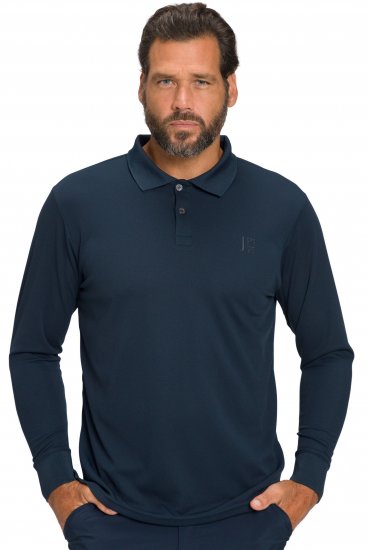 JP1880 Jay-Pi QuickDry Long Sleeve Golf Polo Shirt Navy Blue - Odzież sportowa - Odzież sportowa 2XL-10XL
