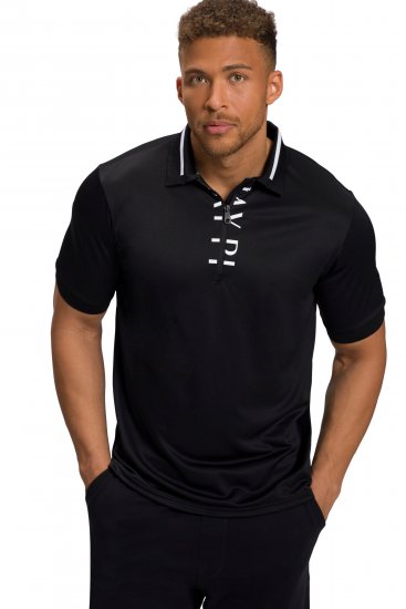 JP1880 Jay-Pi Golf Polo Shirt Black - Odzież sportowa - Odzież sportowa 2XL-10XL