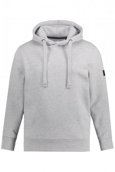 JAY-PI Hoodie with Soft Brushed Interior Grey - Bluzy & bluzy z kapturem - Bluzy & Bluzy z kapturem 2XL-12XL