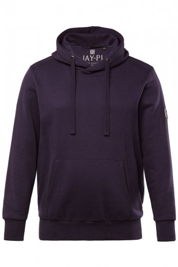 JAY-PI Hoodie with Soft Brushed Interior Purple - Bluzy & bluzy z kapturem - Bluzy & Bluzy z kapturem 2XL-12XL
