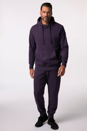 JAY-PI Hoodie with Soft Brushed Interior Purple - Bluzy & bluzy z kapturem - Bluzy & Bluzy z kapturem 2XL-12XL
