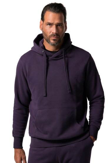 JAY-PI Hoodie with Soft Brushed Interior Purple - Bluzy & bluzy z kapturem - Bluzy & Bluzy z kapturem 2XL-12XL
