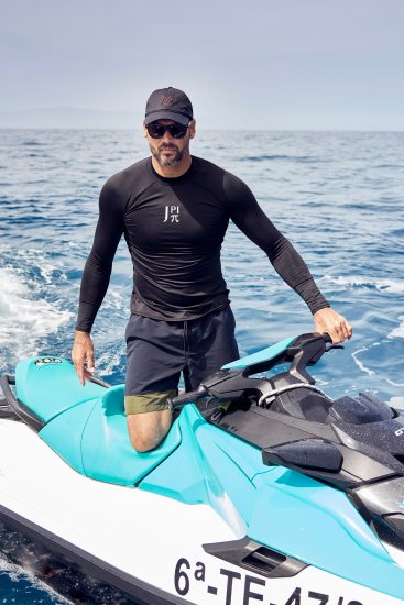 JP1880 Jay-Pi QuickDry Swim Shirt Black - Odzież sportowa - Odzież sportowa 2XL-10XL