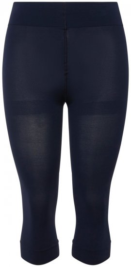Ulla Popken 815580 Legginsy rajstopowe 3/4 z ochroną ud 80 den Granatowa - Rajstopy & skarpetki - 