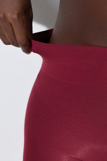 Ulla Popken 815580 Legginsy rajstopowe 3/4 z ochroną ud 80 den Czerwona - Rajstopy & skarpetki - 
