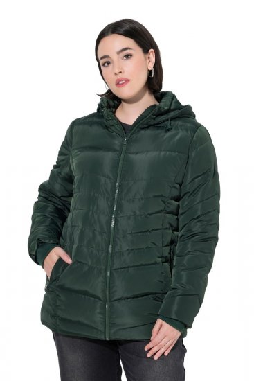Ulla Popken 820889 Płaszcz pikowany - Płaszcze - Płaszcze damskie w dużych rozmiarach