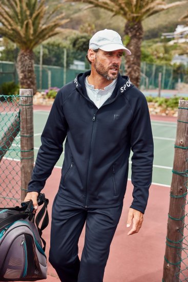 JP1880 Jay-Pi Flexnamic Tennis Training Softshell Jacket Dark Marine - Odzież sportowa - Odzież sportowa 2XL-10XL