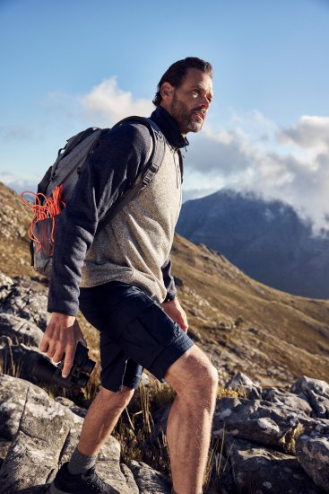 JP1880 Jay-Pi Flexnamic Bermuda Cargo Shorts Navy Blue - Odzież sportowa - Odzież sportowa 2XL-10XL