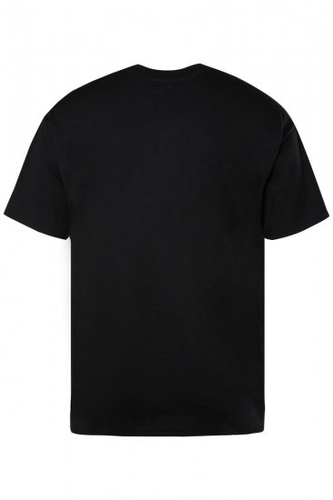 STHUGE 824720 Koszulka oversize Czarna - Koszulki - T-shirty meskie Duże Rozmiary - 2XL-14XL