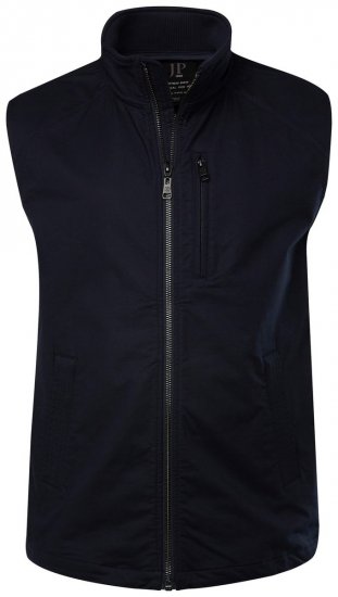 JP1880 825144 Elastyczna kamizelka Granatowa - Kurtki Męskie Duże Rozmiary - Kurtki Duże rozmiary 2XL-8XL