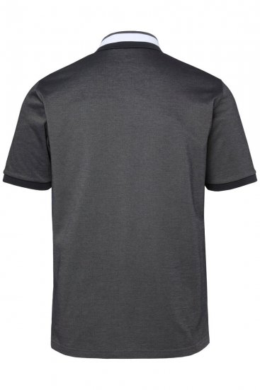 JAY-PI Quickdry Two-Tone Golf Poloshirt Black - Koszulki polo - Koszulki Polo 2XL-8XL