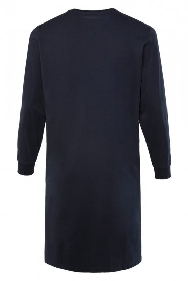 JP1880 Henley Long Sleeved Night Dress Navy - Bielizna & stroje kąpielowe - Bielizna & Stroje kąpielowe 2XL-8XL