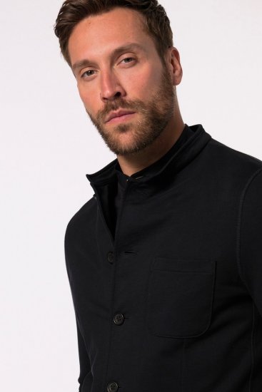 JP1880 Comfortable & Stretchy FLEXNAMIC® Light Jacket Black - Kurtki Męskie Duże Rozmiary - Kurtki Duże rozmiary 2XL-8XL