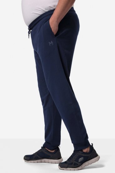 Men+ 111 Spodnie dresowe bellyfit Granatowa - Dresy & spodenki dresowe - Dresy & Spodnie Dresowe 2XL-12XL