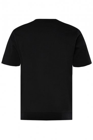 Men+ 148 Koszulka bellyfit Mikołaj na motocyklu Czarna - Koszulki - T-shirty meskie Duże Rozmiary - 2XL-14XL