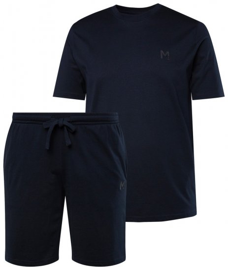 Men+ 196 Piżama krótki model Granatowa - Bielizna & stroje kąpielowe - Bielizna & Stroje kąpielowe 2XL-8XL