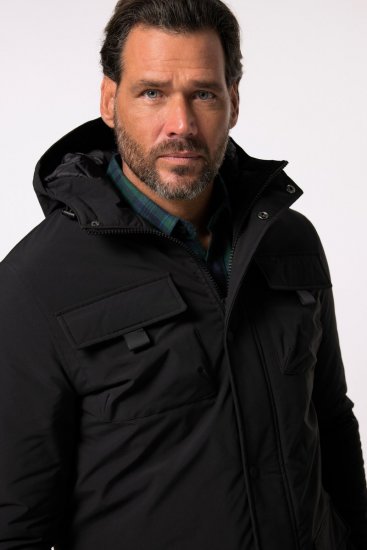 JP1880 Field Jacket Wind-repellent Black - Kurtki Męskie Duże Rozmiary - Kurtki Duże rozmiary 2XL-8XL