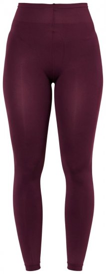 Ulla Popken 833806 Legginsy rajstopowe 200 den Bordowa - Rajstopy & skarpetki - 