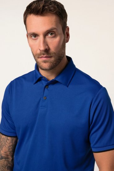JP1880 Jay-Pi QuickDry Golf Polo Shirt Titanium Blue - Odzież sportowa - Odzież sportowa 2XL-10XL