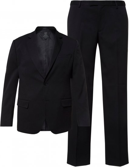JP1880 Flexnamic Business Suit Konan Black - Garnitury - Garnitury dużych rozmiarach