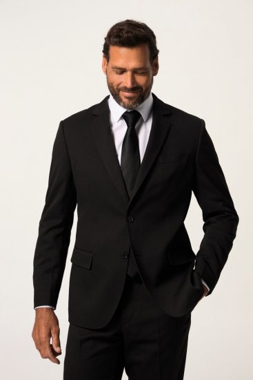 JP1880 Flexnamic Business Suit Konan Black - Garnitury - Garnitury dużych rozmiarach