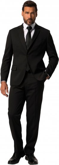JP1880 Flexnamic Business Suit Konan Black - Garnitury - Garnitury dużych rozmiarach