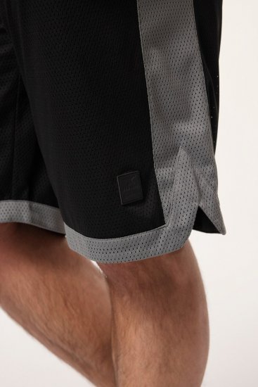 JP1880 Jay-Pi Bermuda QuickDry Mesh Fitness Shorts Black - Odzież sportowa - Odzież sportowa 2XL-10XL