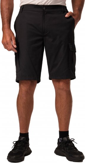 JP1880 Jay-Pi Bermuda QuickDry Cargo Shorts Black - Odzież sportowa - Odzież sportowa 2XL-10XL